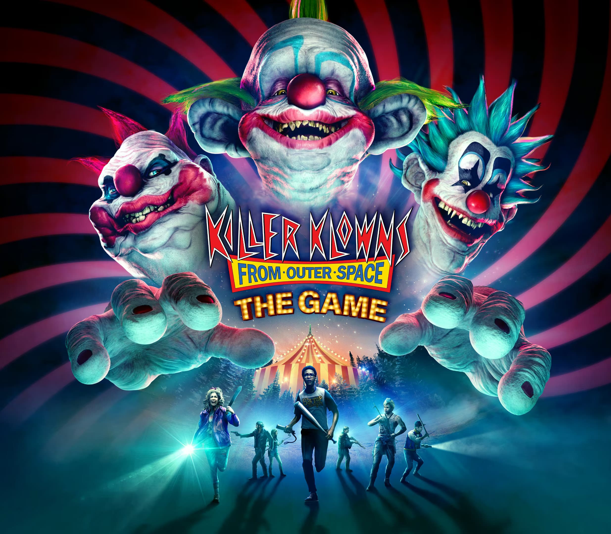 Killer Klowns from Outer Space: The Game cover art