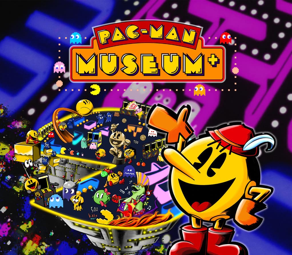 PAC-MAN MUSEUM+ cover art