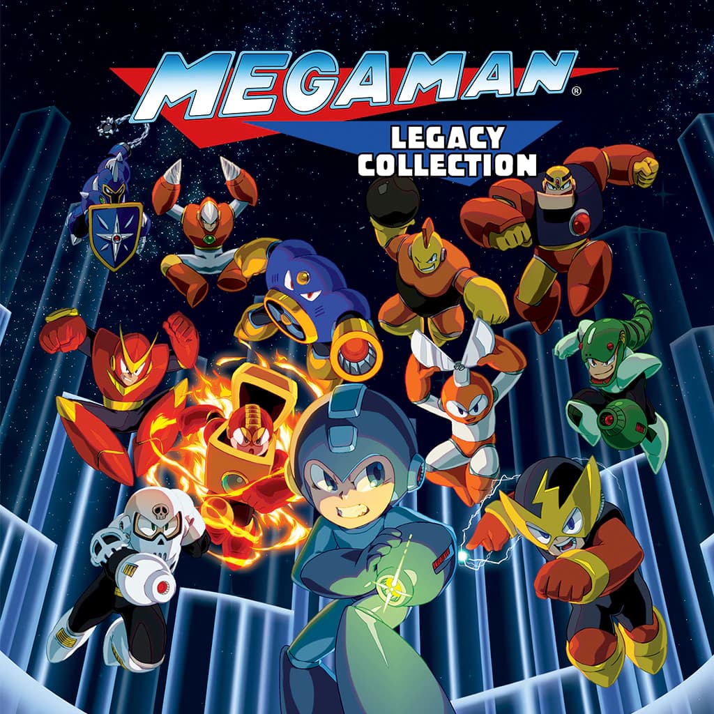 Mega Man cover art