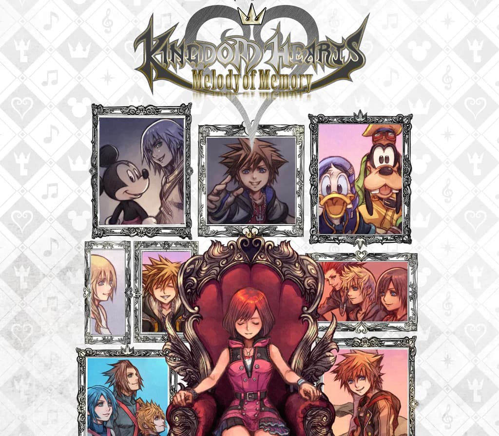 Kingdom Hearts: Melody of Memory (International) cover art