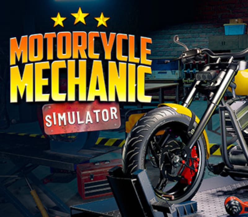 Motorcycle Mechanic Simulator 2021 cover art