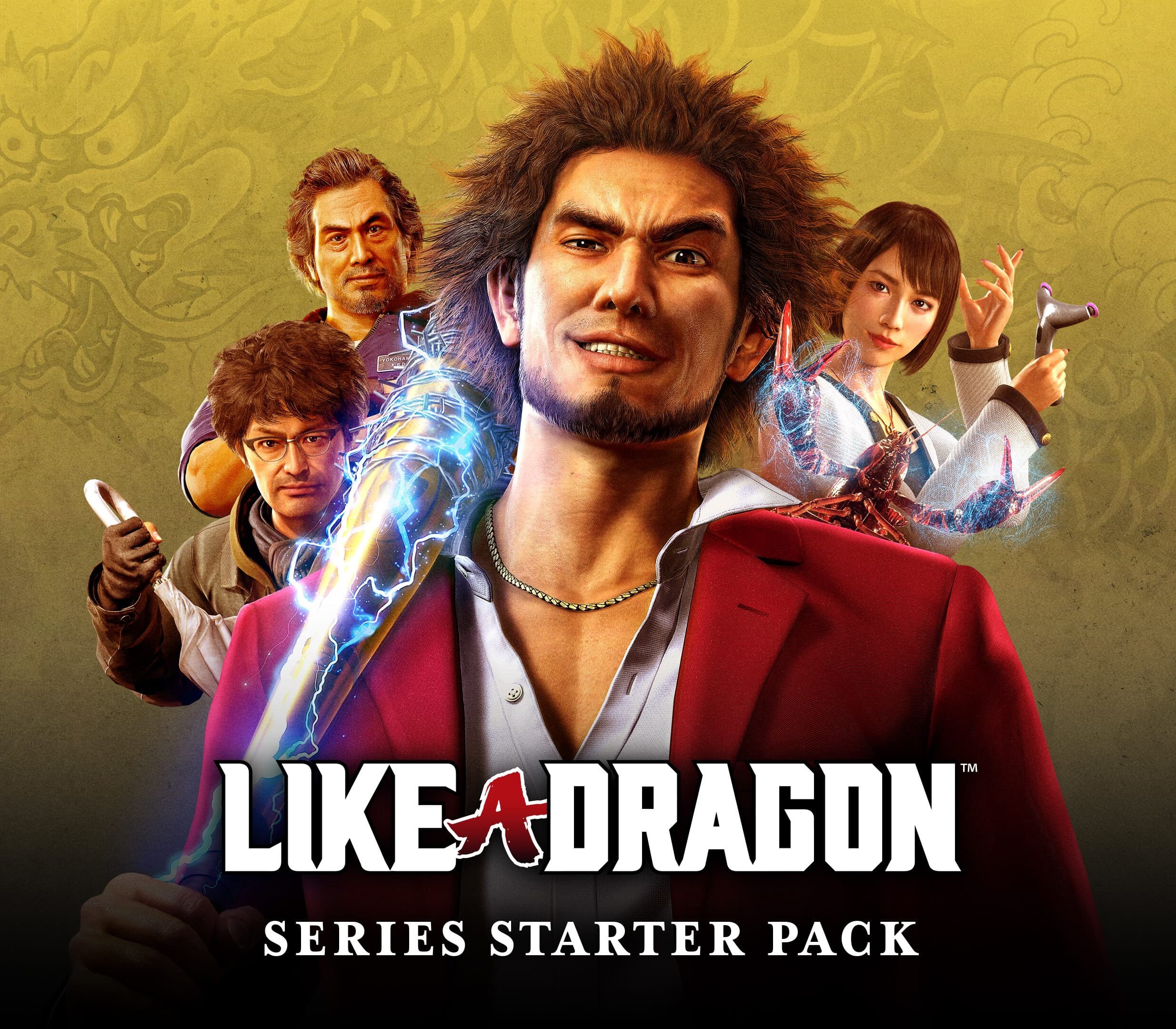 LIKE A DRAGON Series Starter Pack  cover art