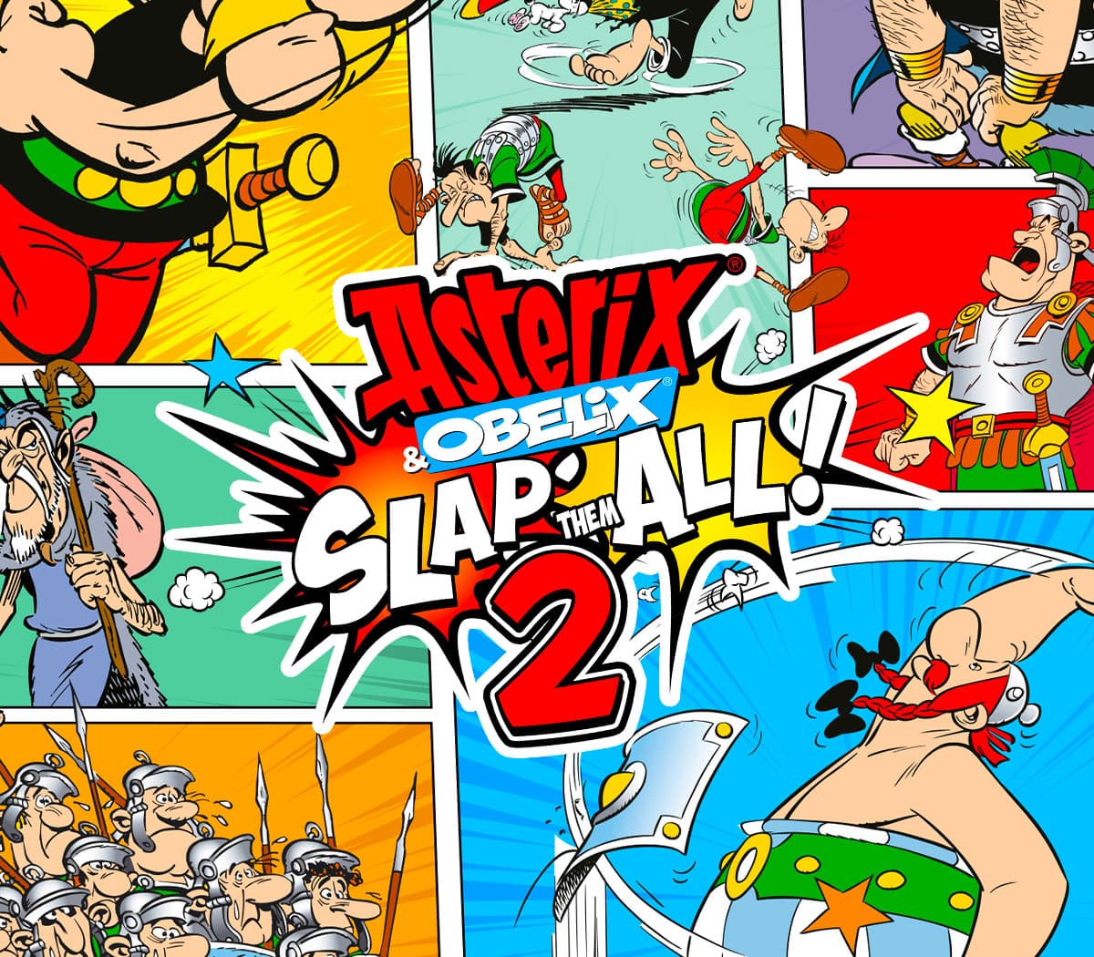 Asterix and Obelix Slap Them All 2 cover art