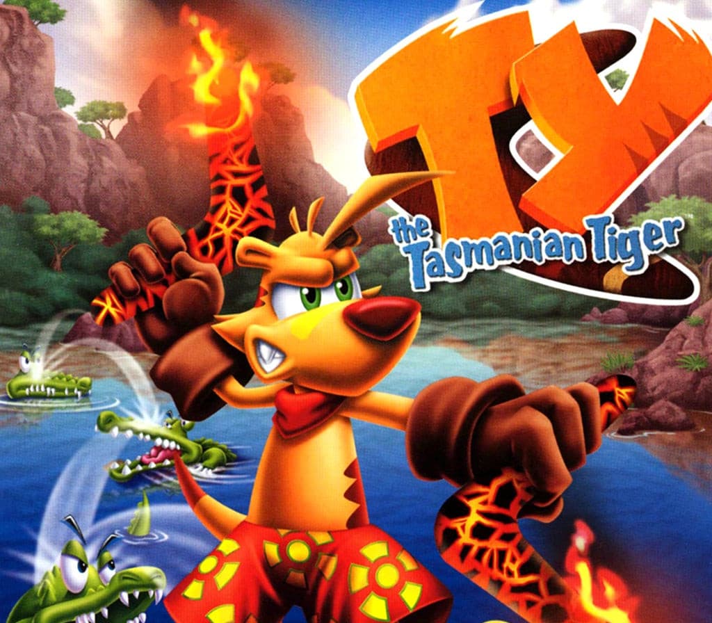 TY the Tasmanian Tiger cover art