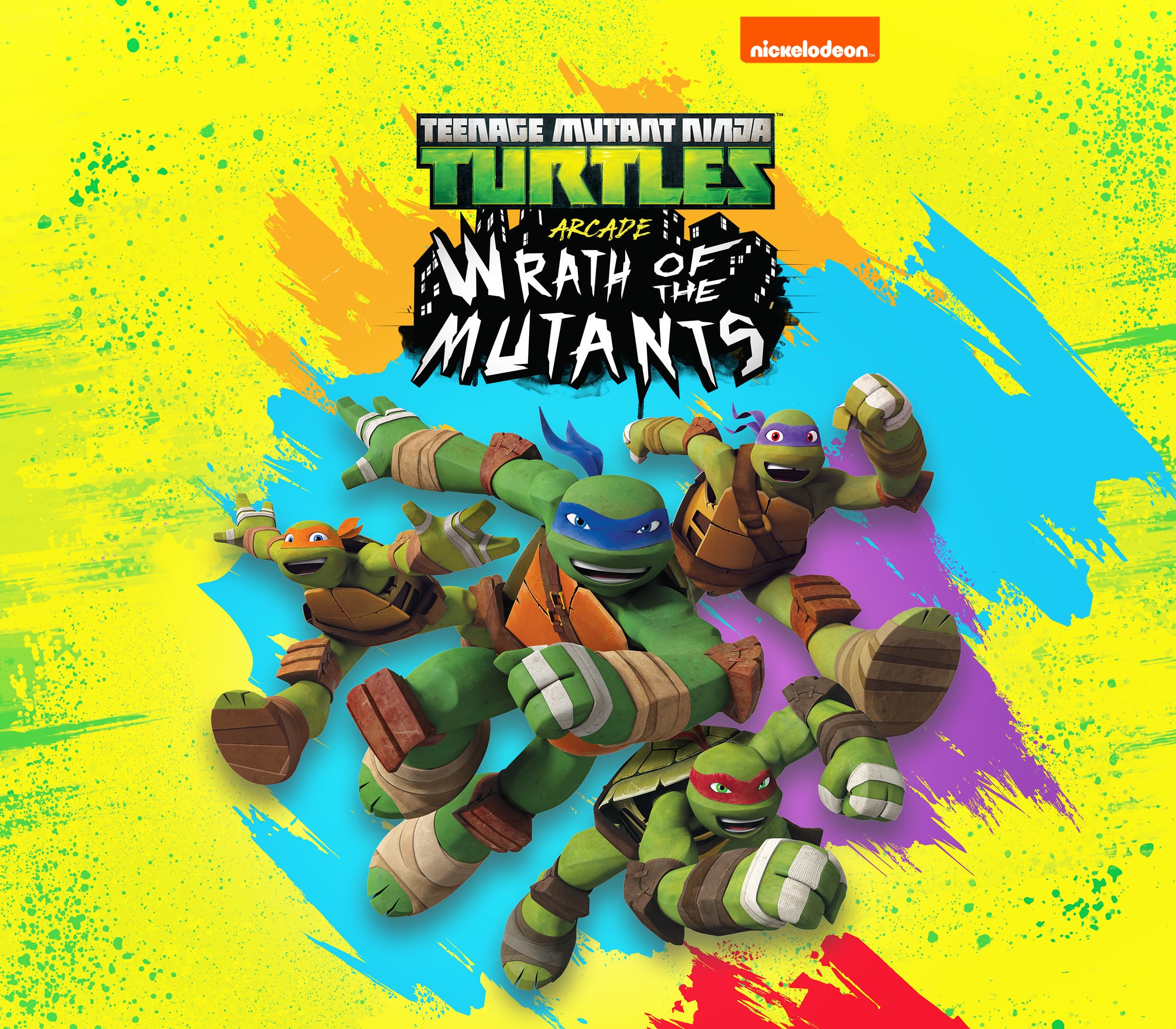 Teenage Mutant Ninja Turtles Arcade: Wrath of the Mutants cover art
