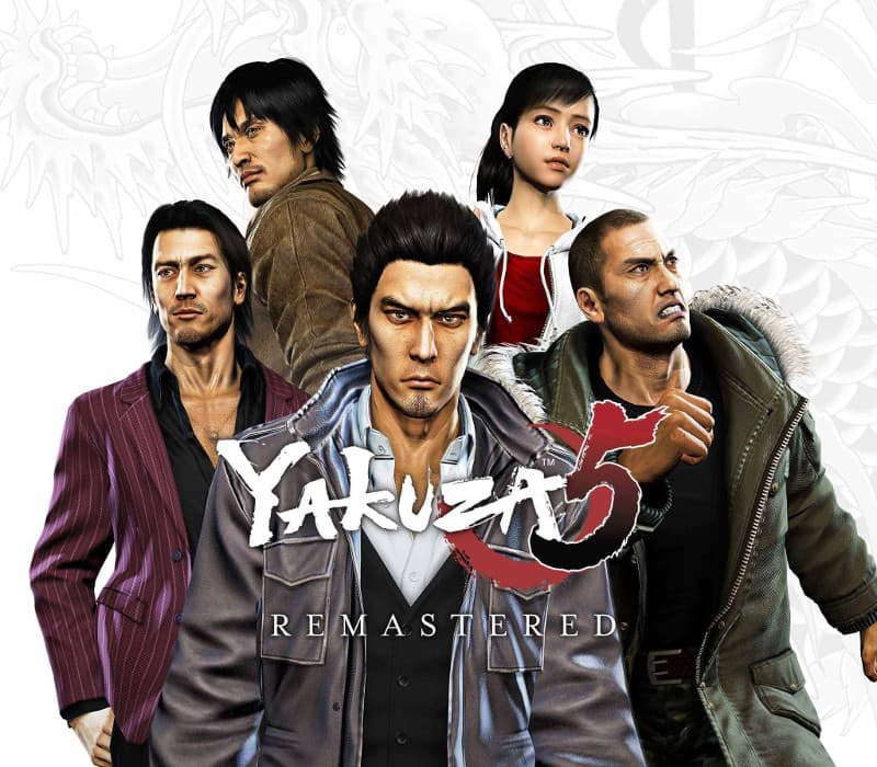 Yakuza 5 Remastered cover art