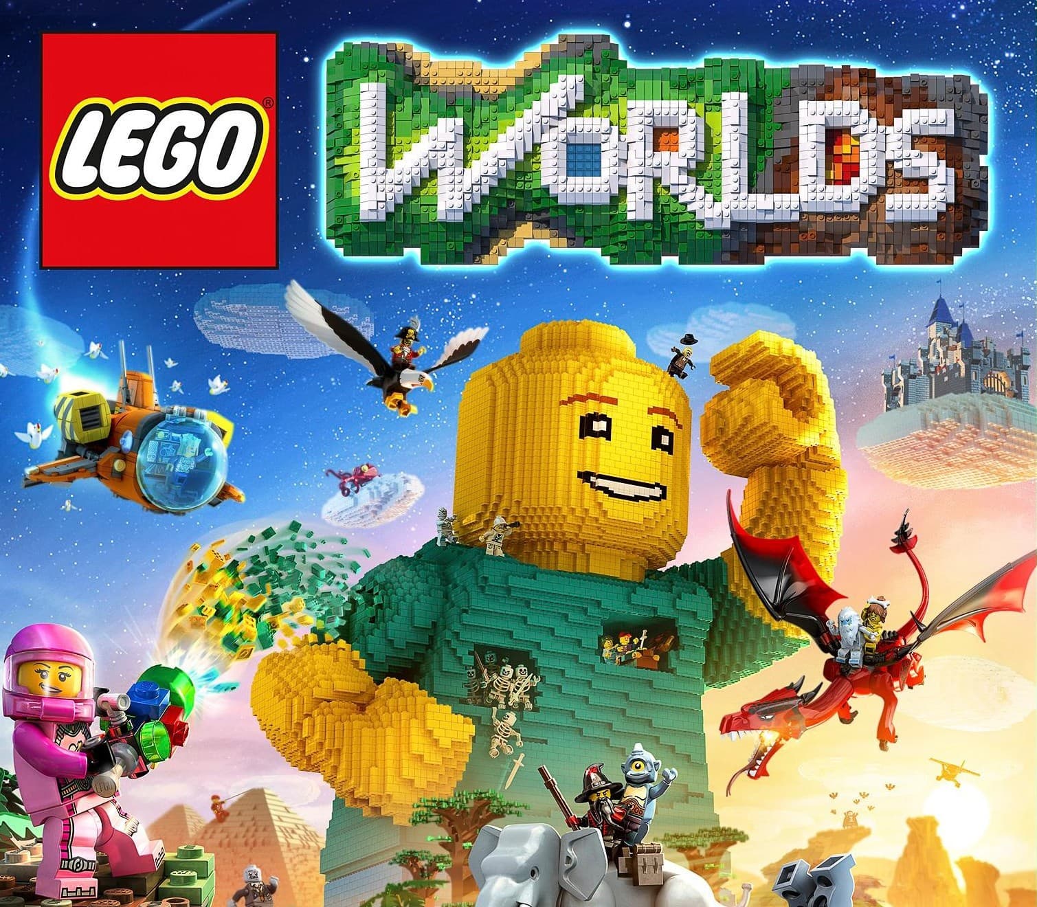 LEGO Worlds cover art