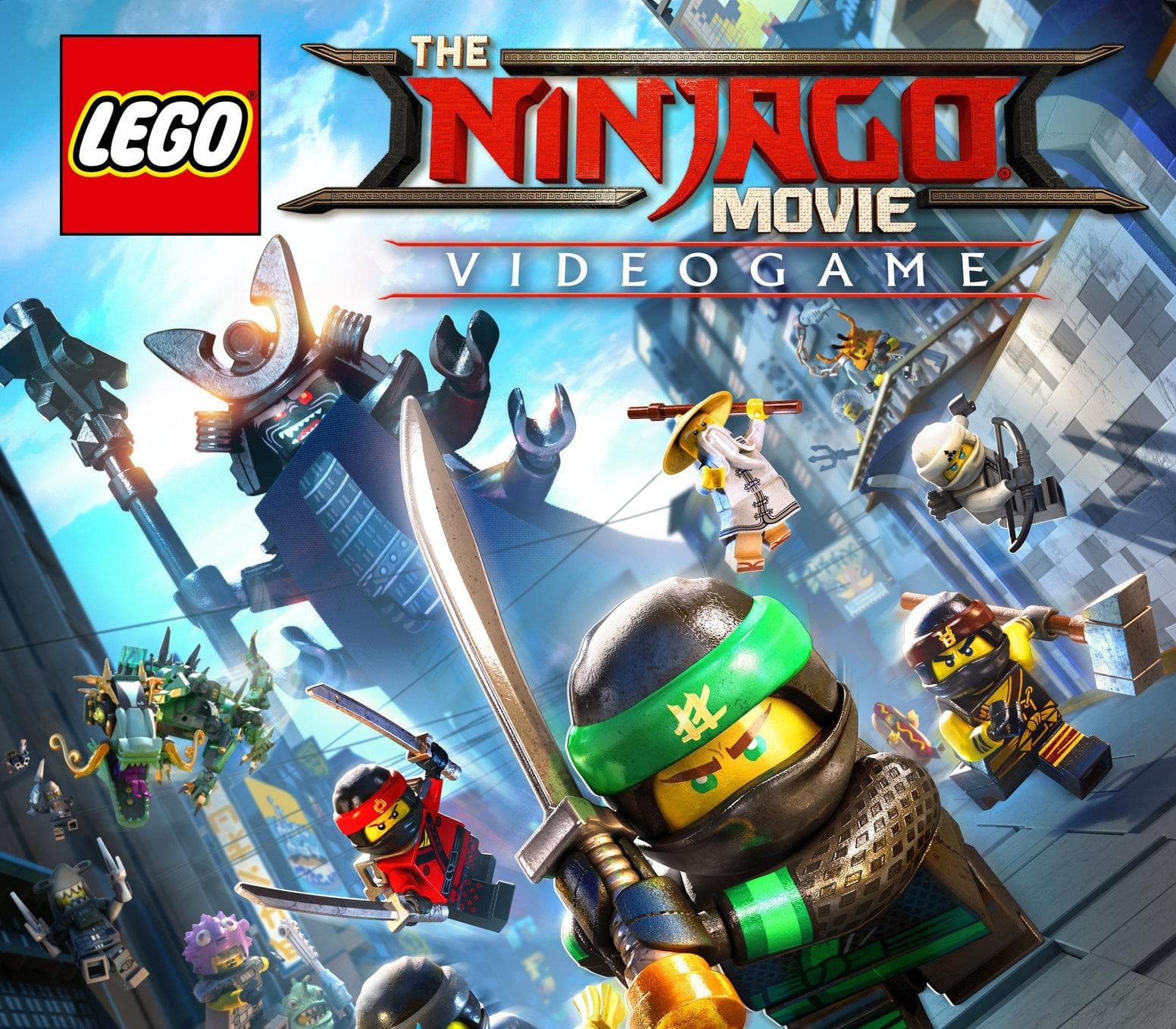 The LEGO NINJAGO Movie Video Game cover art