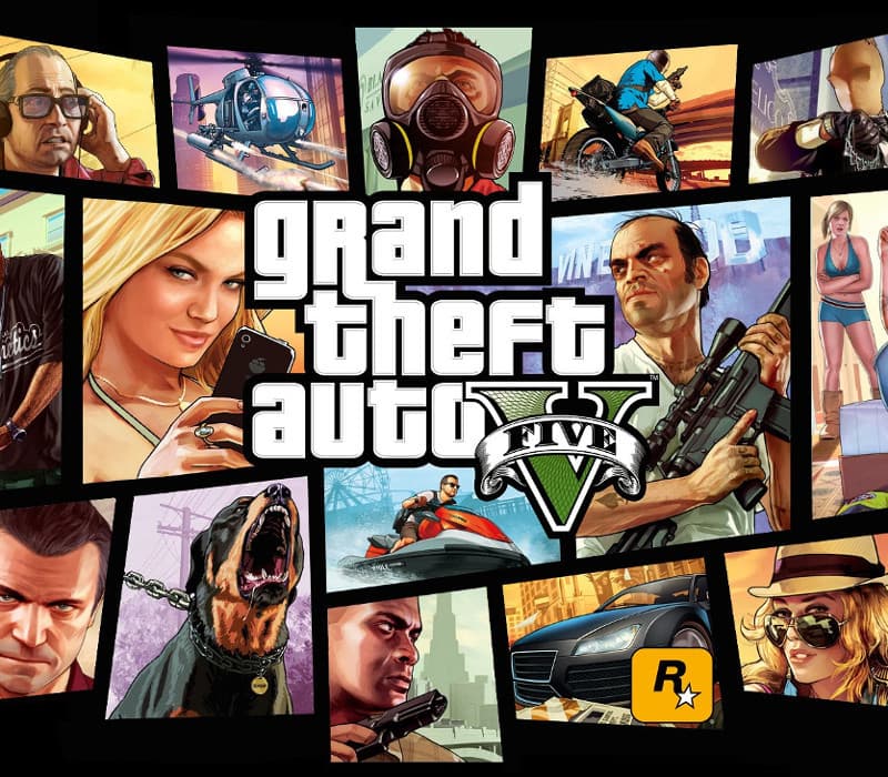 Grand Theft Auto V cover art