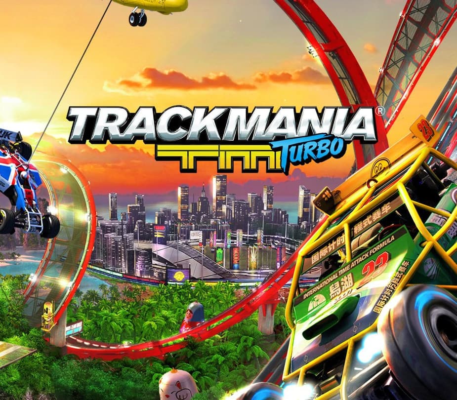 Trackmania Turbo cover art