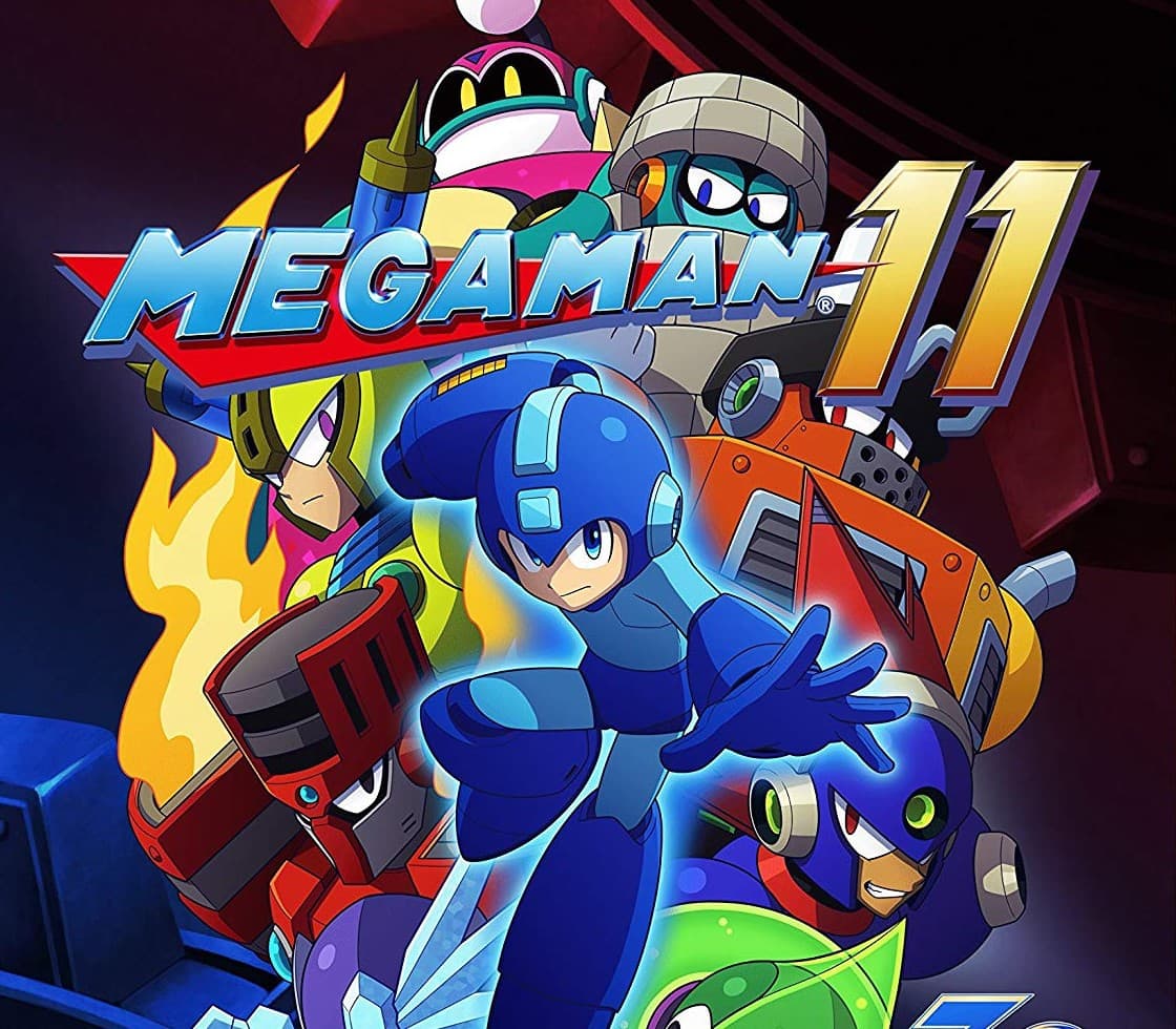 Mega Man 11 cover art