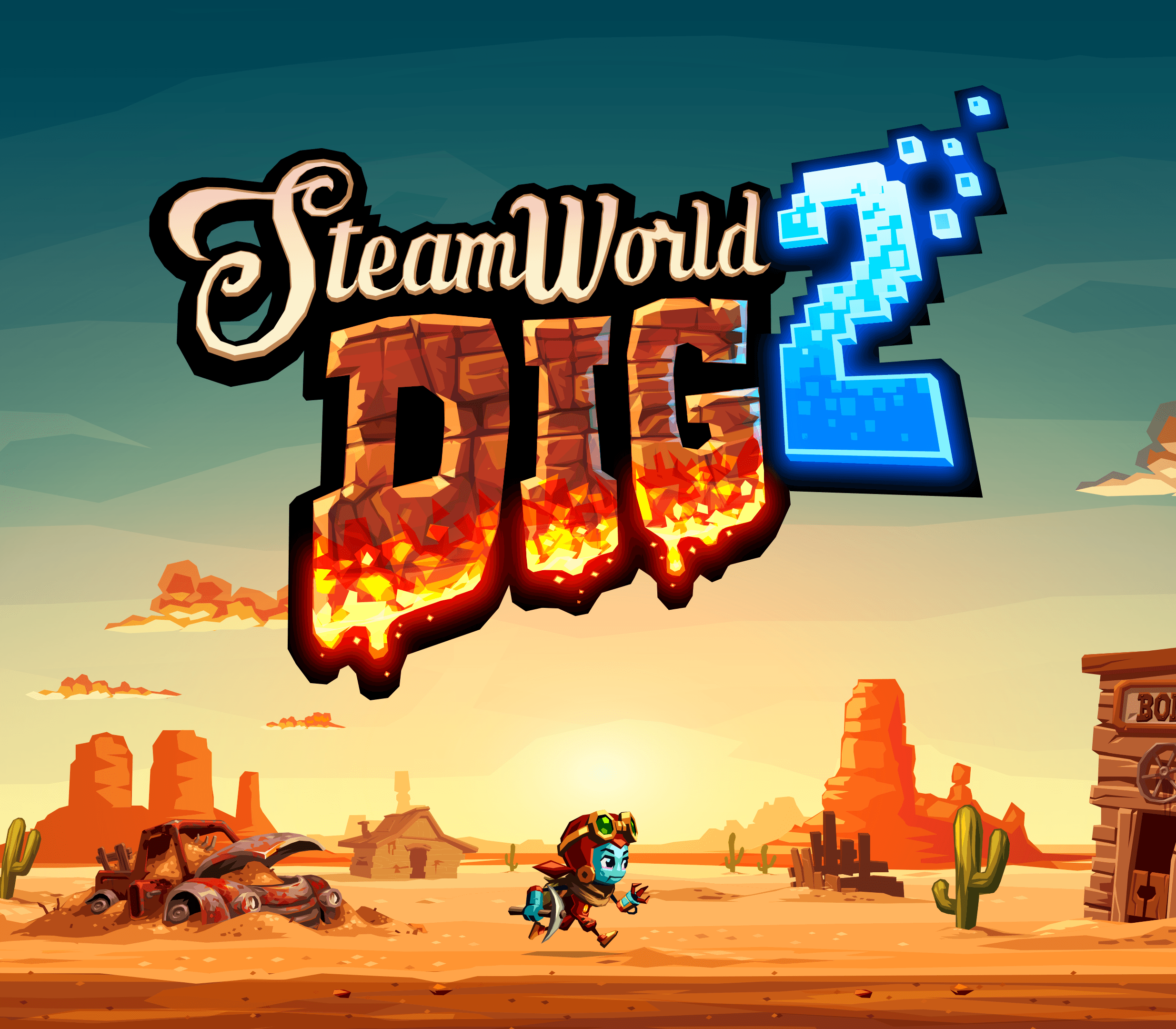 SteamWorld Dig cover art
