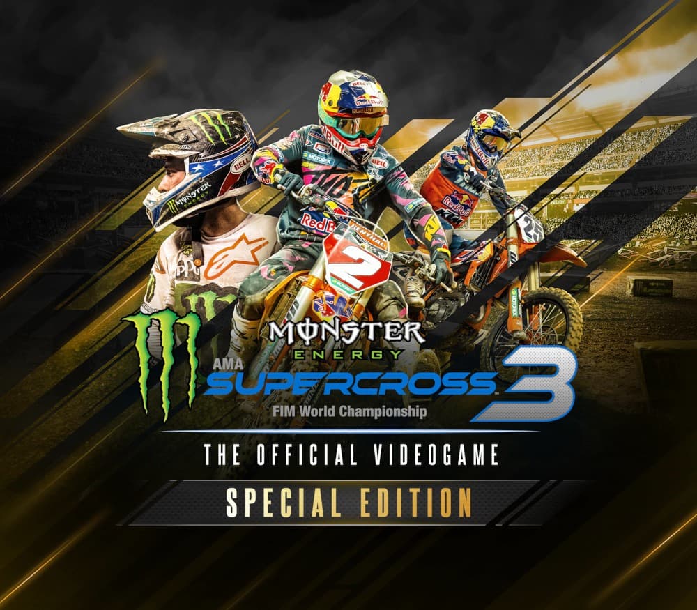 Monster Energy Supercross 3 cover art