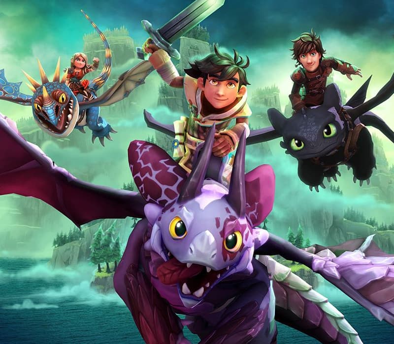 DreamWorks Dragons Dawn of New Riders cover art