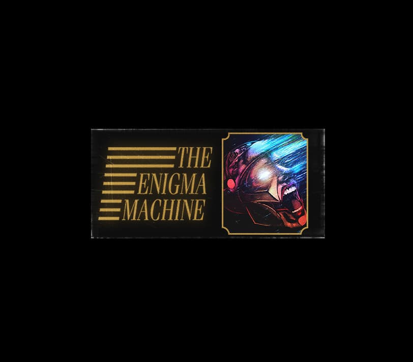 THE ENIGMA MACHINE cover art