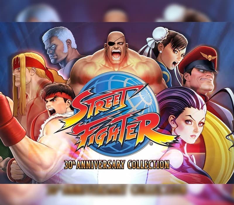 Street Fighter 30th Anniversary Collection cover art