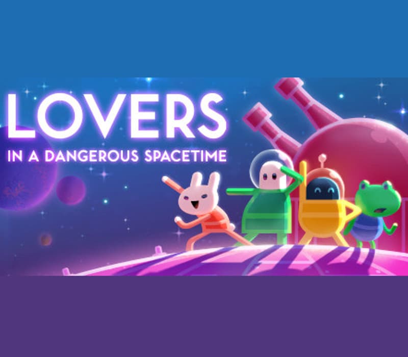 Lovers in a Dangerous Spacetime cover art