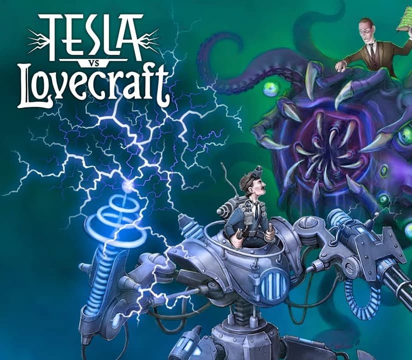 Tesla vs Lovecraft cover art