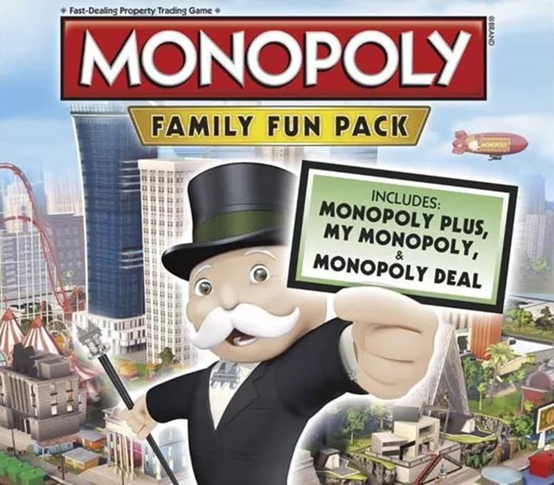 MONOPOLY FAMILY FUN PACK cover art