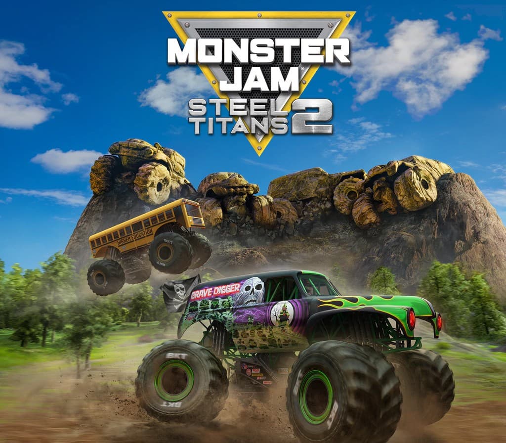 Monster Jam Steel Titans 2 cover art
