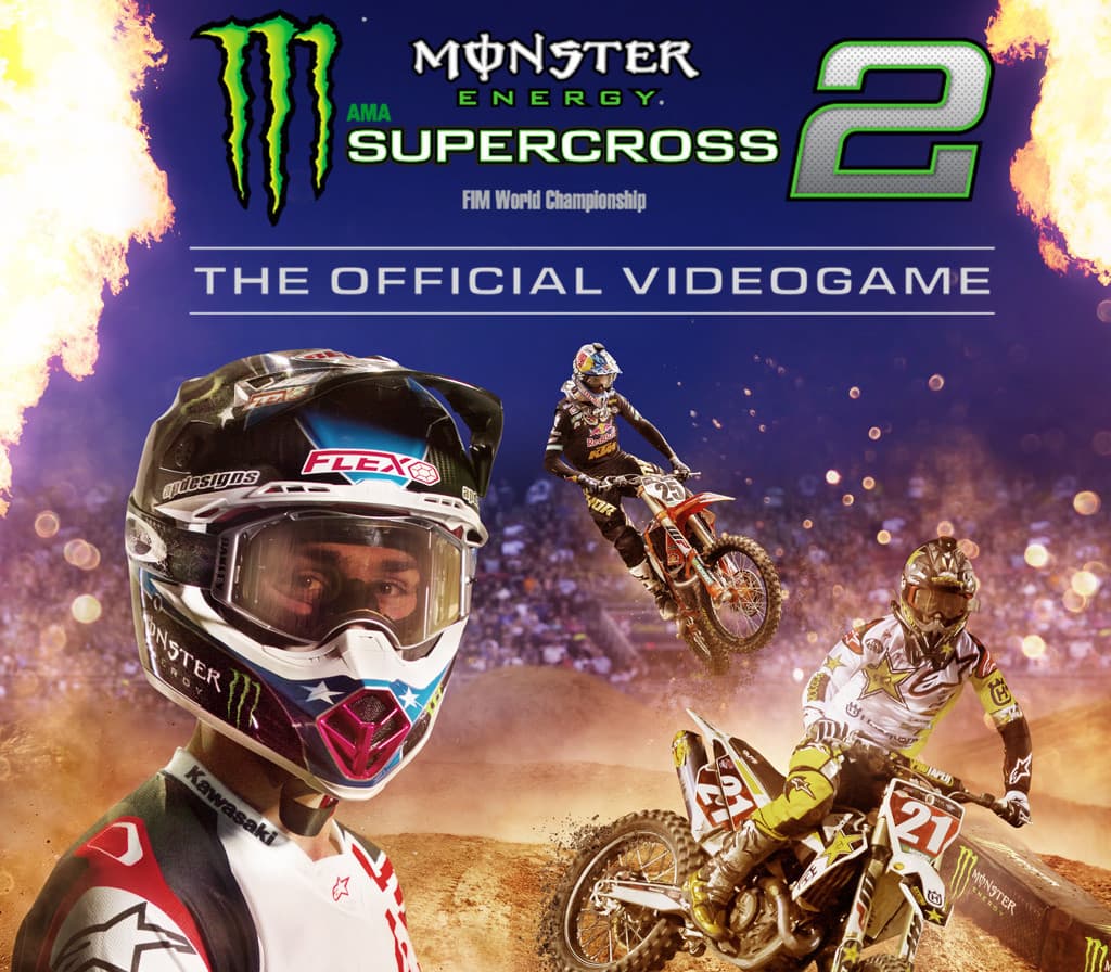 Monster Energy Supercross 2 cover art