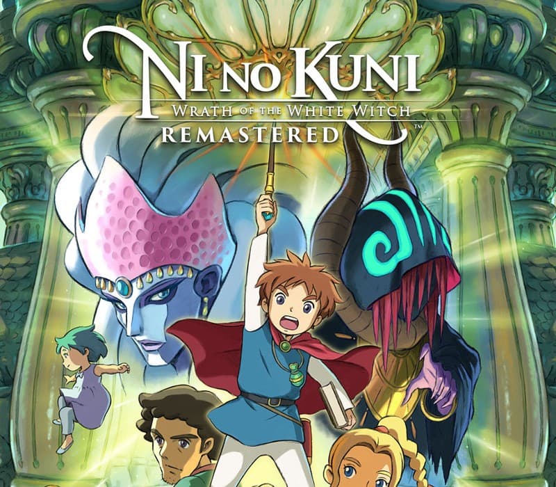 Ni no Kuni Wrath of the White Witch Remastered cover art
