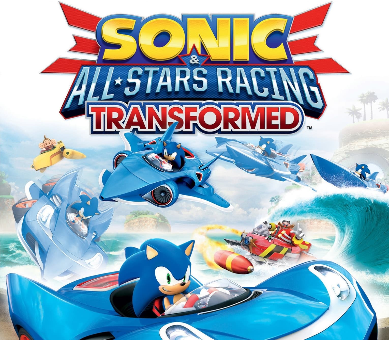 Sonic & All-Stars Racing Transformed cover art