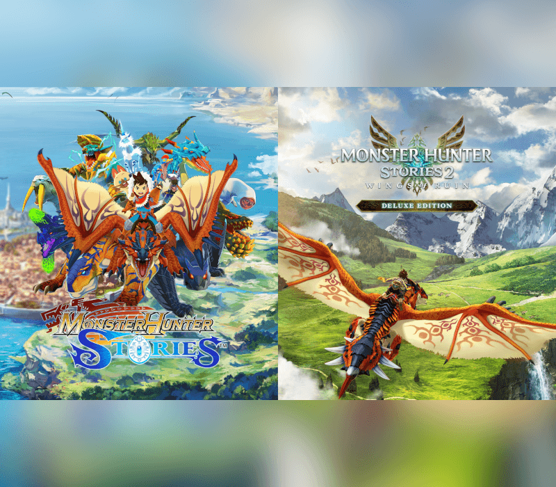 Monster Hunter Stories Deluxe Collection cover art
