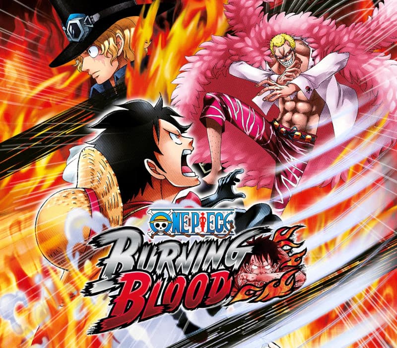One Piece Burning Blood cover art