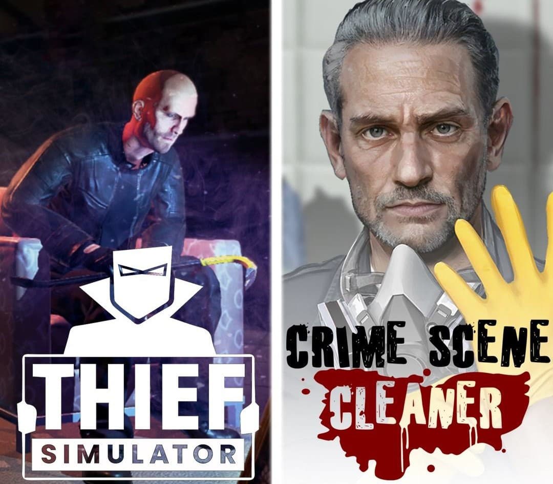 Crime Scene Cleaner & Thief Simulator cover art