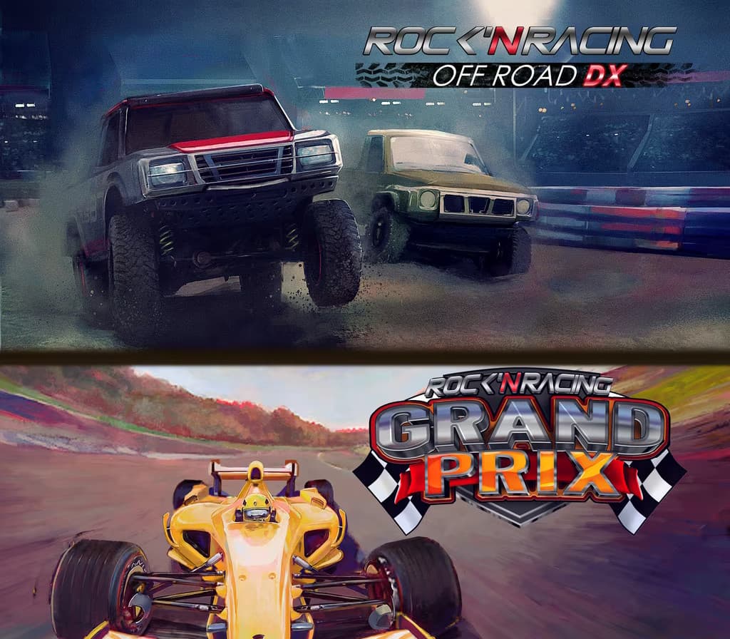 Rock 'N Racing Off Road & Grand Prix cover art