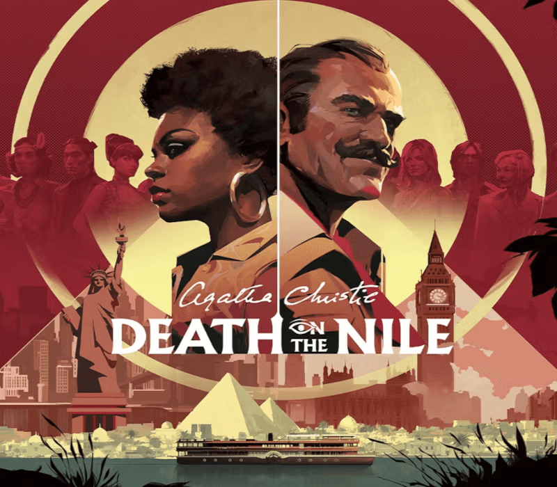 Agatha Christie - Death on the Nile cover art