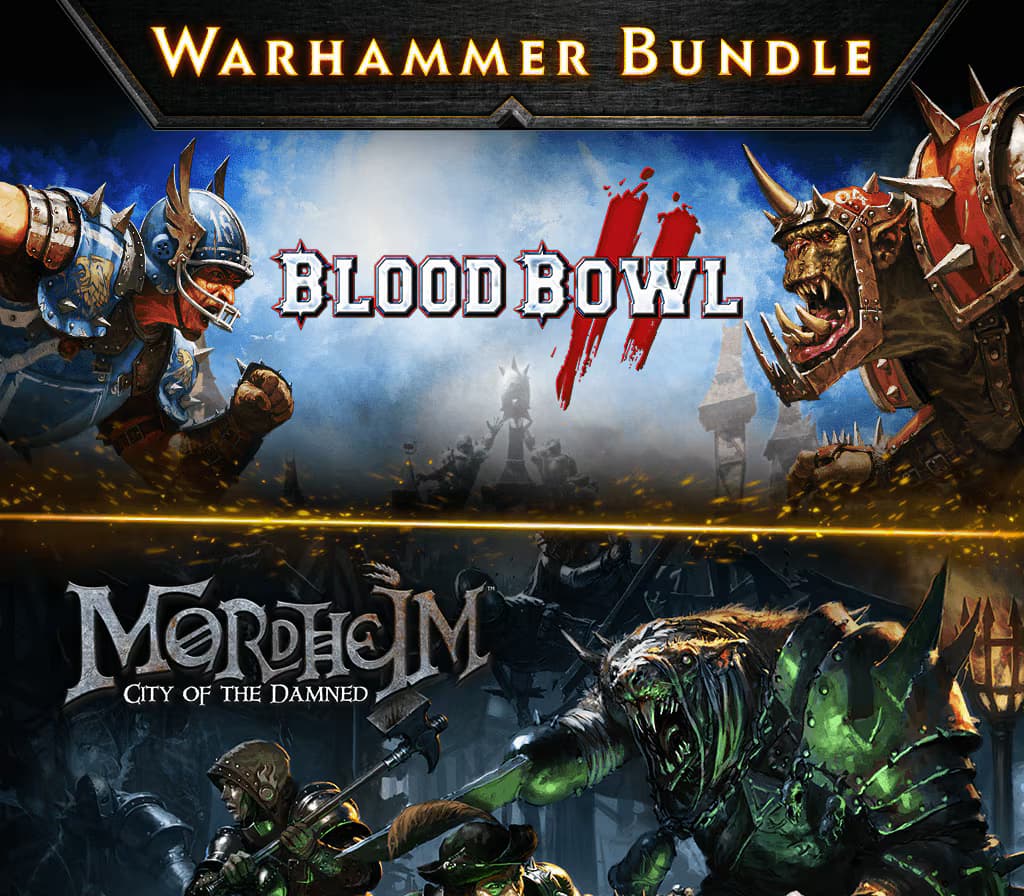 Warhammer Bundle: Mordheim and Blood Bowl 2 cover art