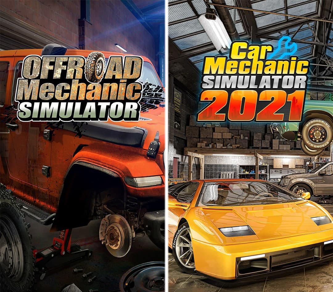 Offroad Mechanic Simulator & Car Mechanic Simulator 2021 cover art
