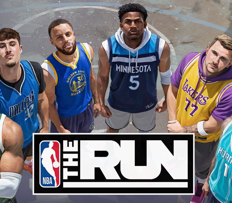 NBA THE RUN cover art