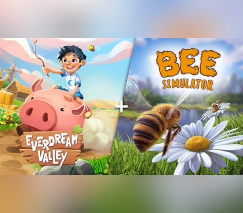 Bee Simulator + Everdream Valley cover art