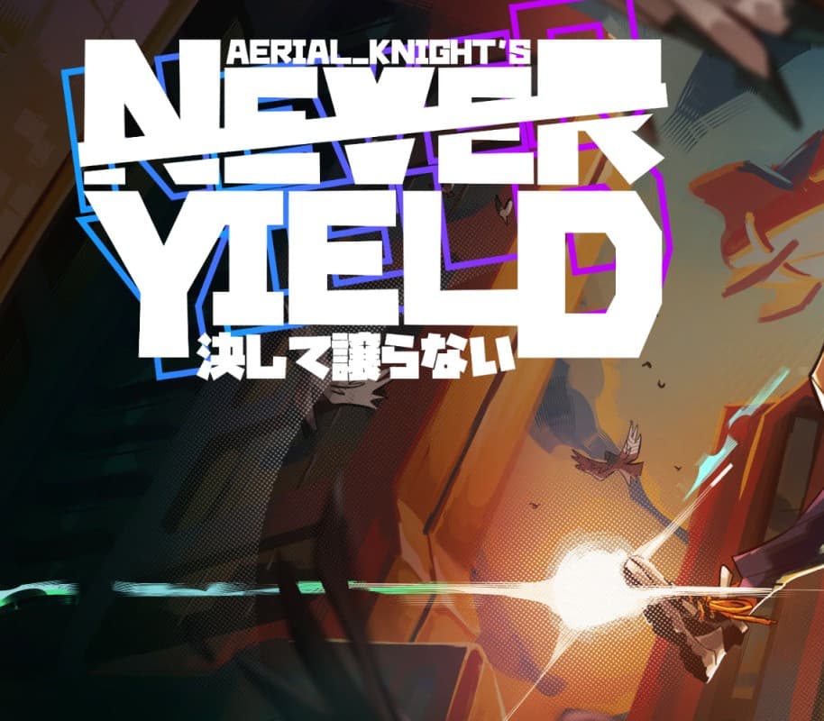 Aerial_Knight's Never Yield cover art