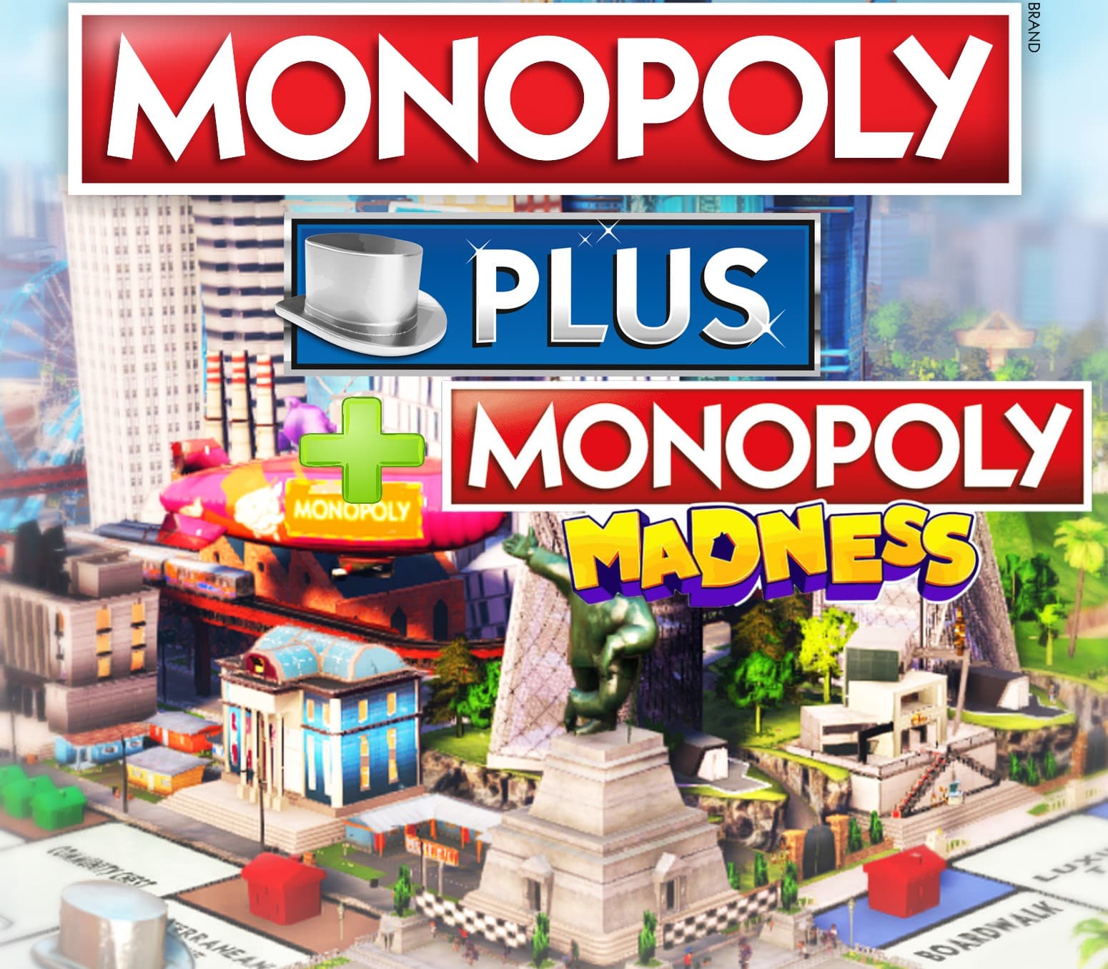 MONOPOLY PLUS + MONOPOLY Madness cover art