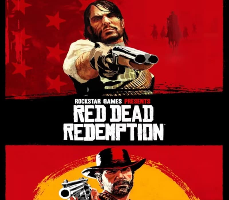 Red Dead Redemption series cover art
