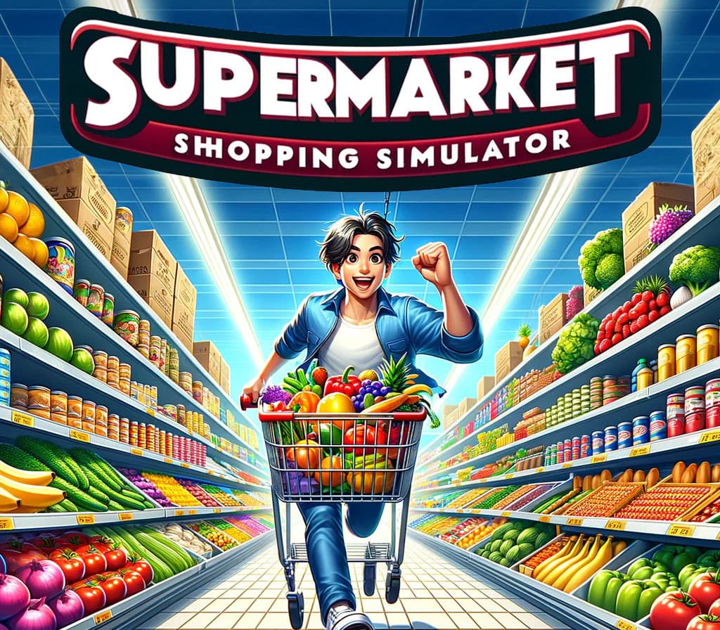 Supermarket Shopping Simulator 2024 cover art
