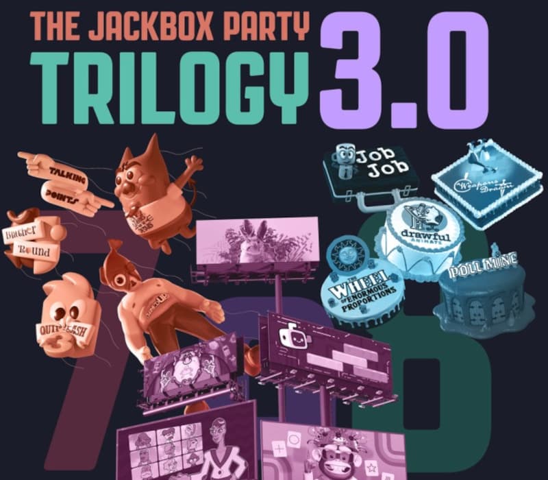The Jackbox Party Trilogy 3.0 cover art