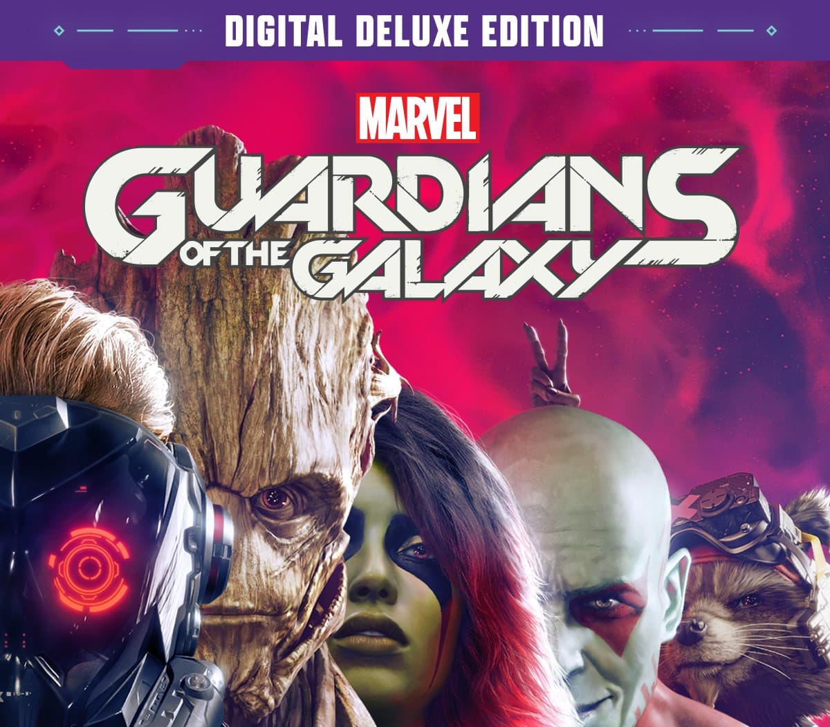 Marvel's Guardians of the Galaxy cover art