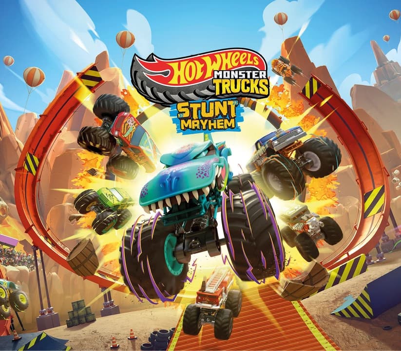 Hot Wheels Monster Trucks: Stunt Mayhem cover art