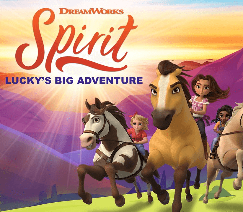 DreamWorks Spirit Lucky's Big Adventure cover art