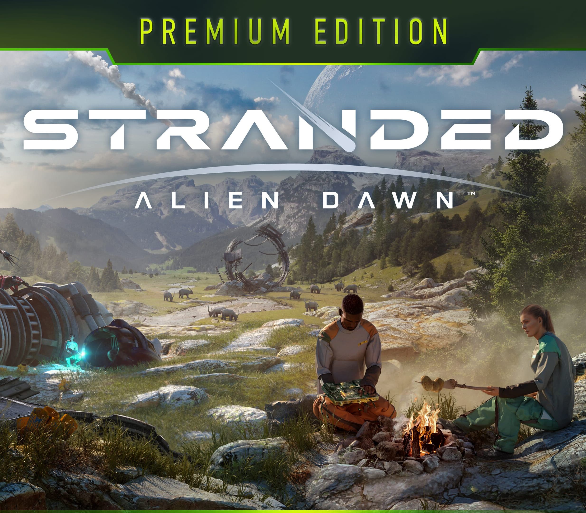 Stranded: Alien Dawn cover art